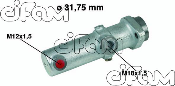 Cifam 202-151 - Galvenais bremžu cilindrs ps1.lv