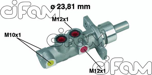 Cifam 202-362 - Galvenais bremžu cilindrs ps1.lv