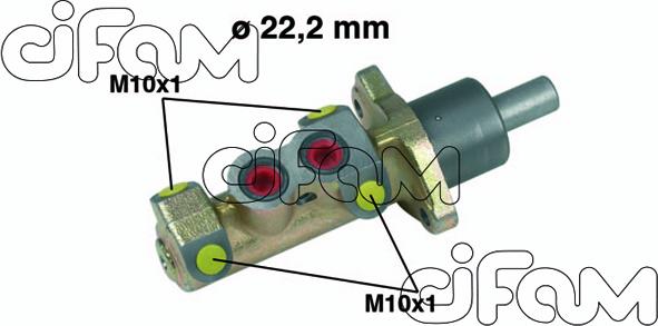 Cifam 202-326 - Galvenais bremžu cilindrs ps1.lv