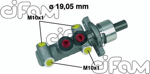 Cifam 202-266 - Galvenais bremžu cilindrs ps1.lv