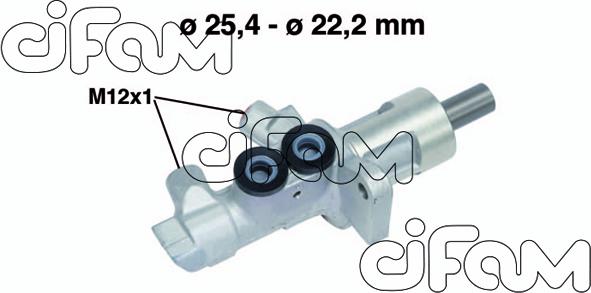 Cifam 202-744 - Galvenais bremžu cilindrs ps1.lv