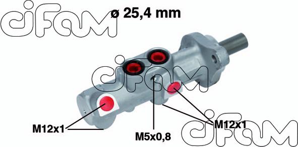 Cifam 202-756 - Galvenais bremžu cilindrs ps1.lv