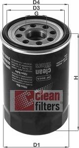 Clean Filters DF 864/A - Eļļas filtrs ps1.lv