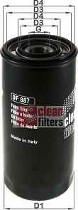 Clean Filters DF 887 - Eļļas filtrs ps1.lv