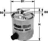 Clean Filters DN1943 - Degvielas filtrs ps1.lv