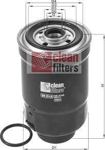 Clean Filters DN 251/A - Degvielas filtrs ps1.lv