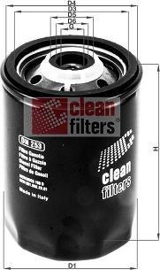 Clean Filters DN 253 - Degvielas filtrs ps1.lv