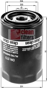 Clean Filters DN 273 - Degvielas filtrs ps1.lv