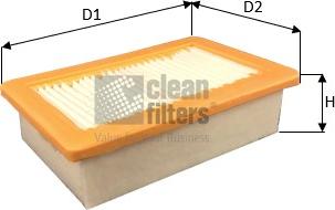 Clean Filters MA3482 - Gaisa filtrs ps1.lv