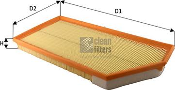 Clean Filters MA3476 - Gaisa filtrs ps1.lv