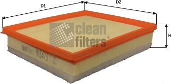 Clean Filters MA3473 - Gaisa filtrs ps1.lv