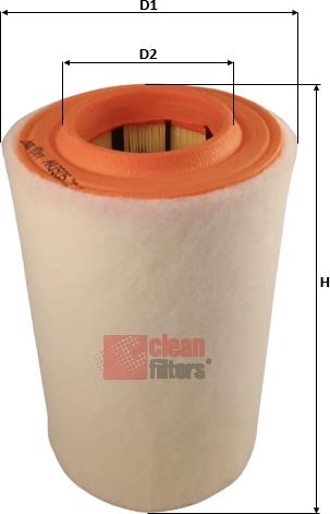 Clean Filters MA3505 - Gaisa filtrs ps1.lv