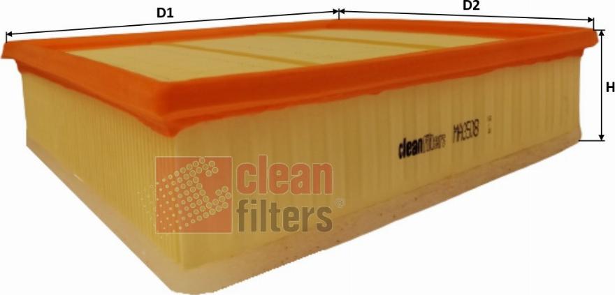 Clean Filters MA3508 - Gaisa filtrs ps1.lv