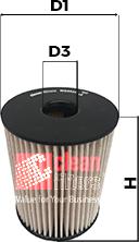 Clean Filters MG3623 - Degvielas filtrs ps1.lv
