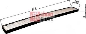 Clean Filters NC2084 - Filtrs, Salona telpas gaiss ps1.lv