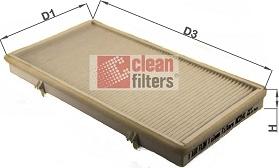 Clean Filters NC2141 - Filtrs, Salona telpas gaiss ps1.lv