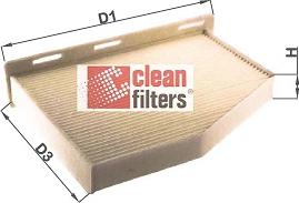 Clean Filters NC2132 - Filtrs, Salona telpas gaiss ps1.lv
