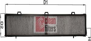 Clean Filters NC2314CA - Filtrs, Salona telpas gaiss ps1.lv