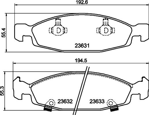 Cobreq N-1420 - Bremžu uzliku kompl., Disku bremzes ps1.lv