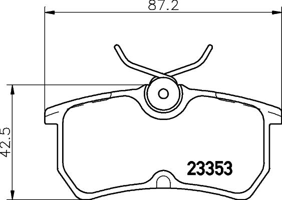 Cobreq N-163 - Bremžu uzliku kompl., Disku bremzes ps1.lv