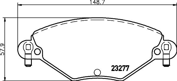 Cobreq N-1174 - Bremžu uzliku kompl., Disku bremzes ps1.lv