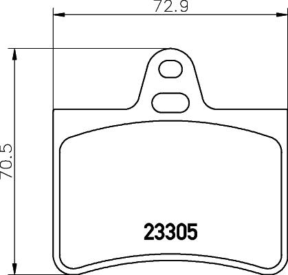 Cobreq N-1170 - Bremžu uzliku kompl., Disku bremzes ps1.lv