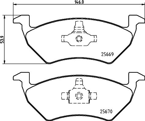 Cobreq N-2178 - Bremžu uzliku kompl., Disku bremzes ps1.lv