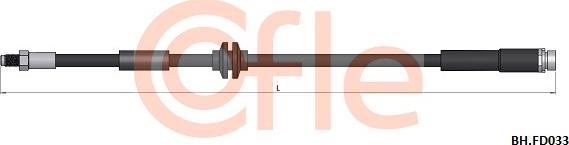Cofle 92.BH.FD033 - Bremžu šļūtene ps1.lv