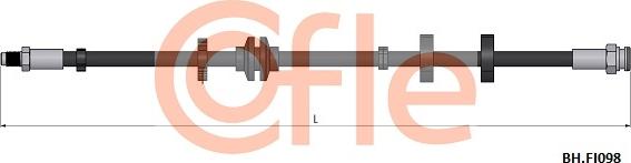 Cofle 92.BH.FI098 - Bremžu šļūtene ps1.lv