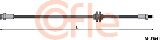 Cofle 92.BH.FI041 - Bremžu šļūtene ps1.lv