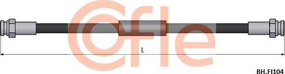 Cofle 92.BH.FI104 - Bremžu šļūtene ps1.lv