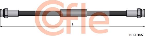 Cofle 92.BH.FI105 - Bremžu šļūtene ps1.lv