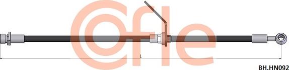 Cofle 92.BH.HN092 - Bremžu šļūtene ps1.lv