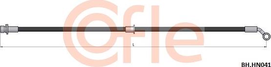Cofle 92.BH.HN041 - Bremžu šļūtene ps1.lv