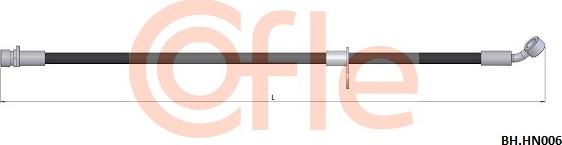 Cofle 92.BH.HN006 - Bremžu šļūtene ps1.lv