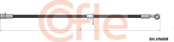 Cofle 92.BH.HN008 - Bremžu šļūtene ps1.lv