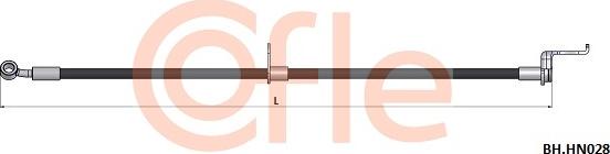 Cofle 92.BH.HN028 - Bremžu šļūtene ps1.lv