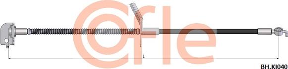 Cofle 92.BH.KI040 - Bremžu šļūtene ps1.lv