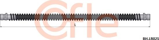 Cofle 92.BH.LR021 - Bremžu šļūtene ps1.lv