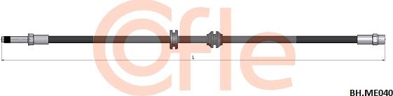 Cofle 92.BH.ME040 - Bremžu šļūtene ps1.lv
