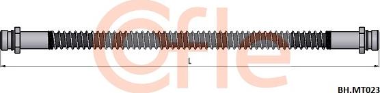Cofle 92.BH.MT023 - Bremžu šļūtene ps1.lv