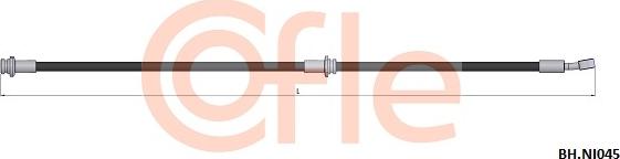 Cofle 92.BH.NI045 - Bremžu šļūtene ps1.lv