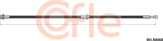 Cofle 92.BH.NI068 - Bremžu šļūtene ps1.lv