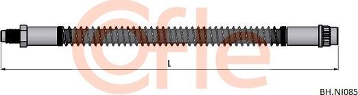 Cofle 92.BH.NI085 - Bremžu šļūtene ps1.lv