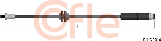 Cofle 92.BH.OP010 - Bremžu šļūtene ps1.lv