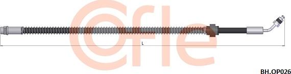 Cofle 92.BH.OP026 - Bremžu šļūtene ps1.lv
