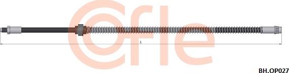 Cofle 92.BH.OP027 - Bremžu šļūtene ps1.lv