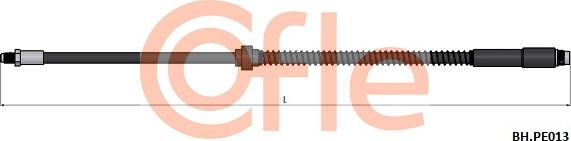 Cofle 92.BH.PE013 - Bremžu šļūtene ps1.lv