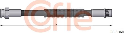 Cofle 92.BH.PE070 - Bremžu šļūtene ps1.lv