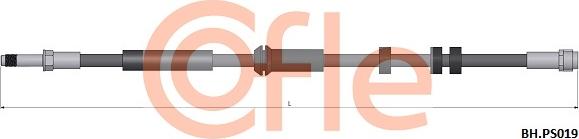 Cofle 92.BH.PS019 - Bremžu šļūtene ps1.lv